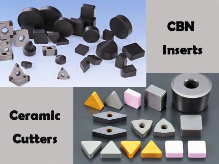 CBN Insert and Ceramic Insert for machining cast iron