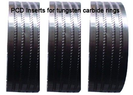 PCD Notching Tools for machining Tungsten Carbide Rings