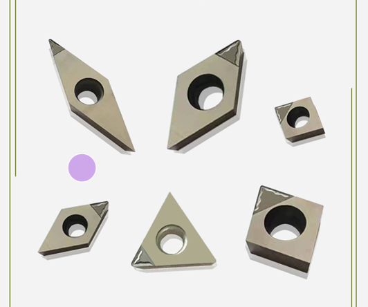 Halnn superhard PCD insert with chipbreaker effectively improves cutting state